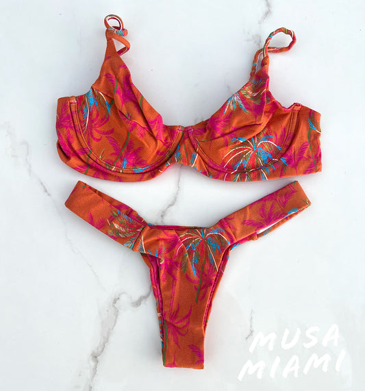 Tropical Feel Underwire Brazilian Bikini